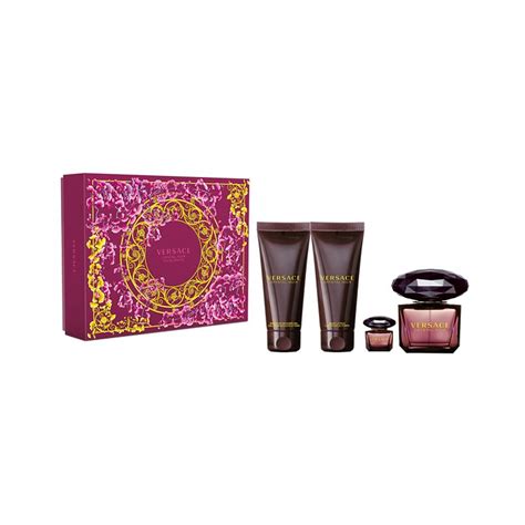 versace crystal noir 90ml gift set